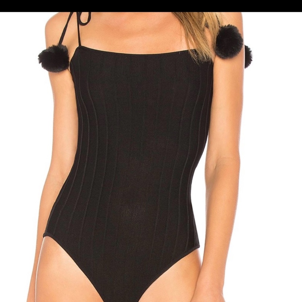 For love and lemons Pom Pom bodysuit